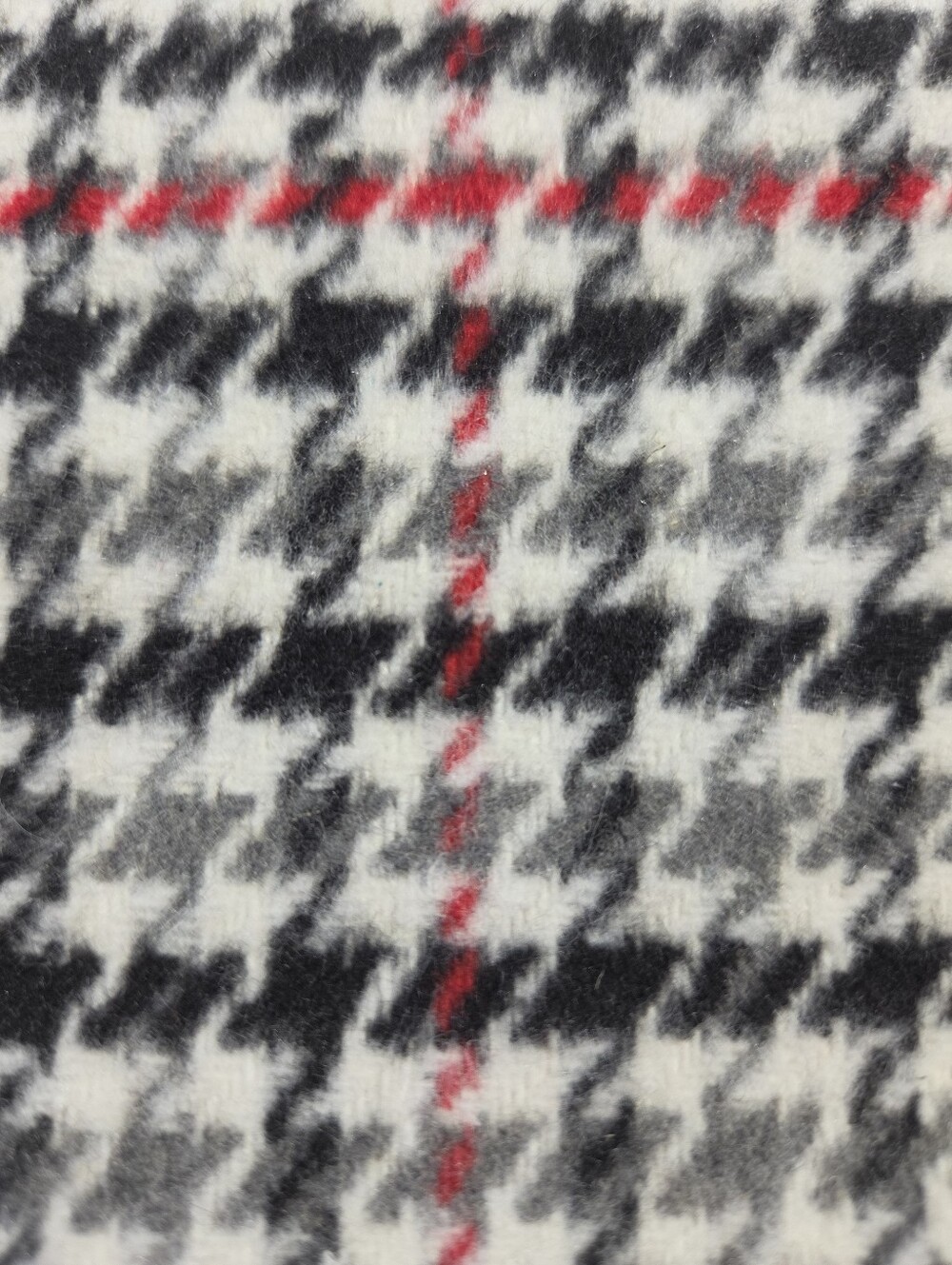 Jen & Co. Riley Vegan Faux Leather Multi Compartment Houndstooth Clutch - Picture 12 of 15